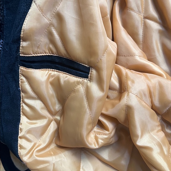 EUC Vintage Pittsburgh Steelers Suede Bomber Jacket - Picture 14 of 16